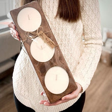 Load image into Gallery viewer, Square Cheese Bowl Table Candle