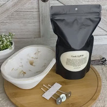 Load and play video in Gallery viewer, CANDLE REFILL KIT FOR 3 WICK BOWL