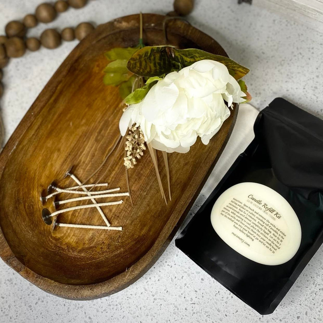Candle Refill Kit for Magnolia Bowl