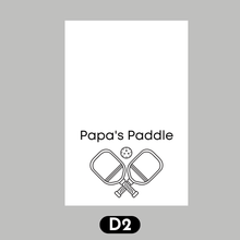 Load image into Gallery viewer, Pickleball Dads Paddle Cutting Board
