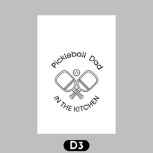 Load image into Gallery viewer, Pickleball Dads Paddle Cutting Board-
