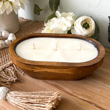 Load image into Gallery viewer, 3 Wick Dough Bowl Candle
