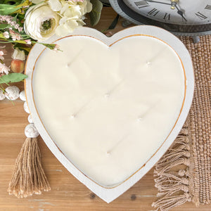 Juliet - 11" Large Heart Candle