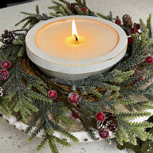 Load image into Gallery viewer, Wreath and Candle Gift Set
