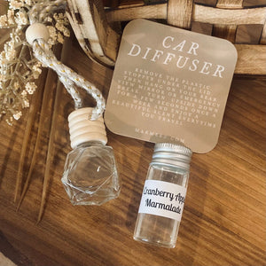 Car Diffuser Refill- Long Lasting Clean Fragrance (lasts 1 month), Choose From More Than 15 Scents