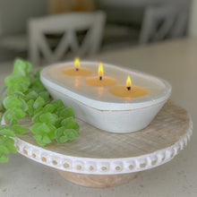 Load image into Gallery viewer, 3 Wick Dough Bowl Candle - Overstock
