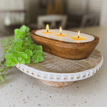 Load image into Gallery viewer, 3 Wick Dough Bowl Candle - Overstock
