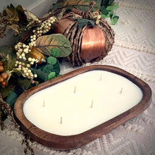 Load image into Gallery viewer, Magnolia Wood Bowl Candle
