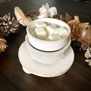 Vintage White Warmer and Wax Melter 2 in 1