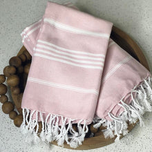 Load image into Gallery viewer, Pink Turkish Dishtowel
